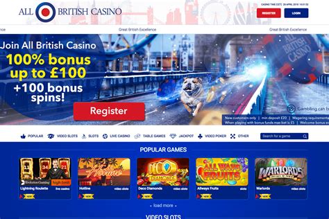 All British Casino Bonus .